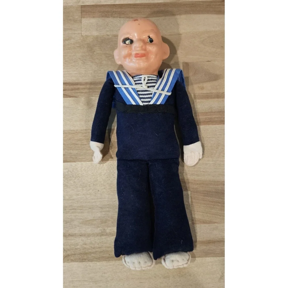 Vintage Sailor Doll Norah Wellings Jolly Boy Holland America Line Ship 11